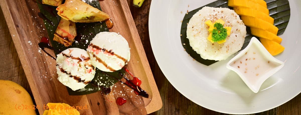 thai squared dessert