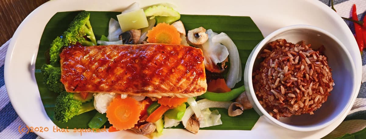 three flavored salmon